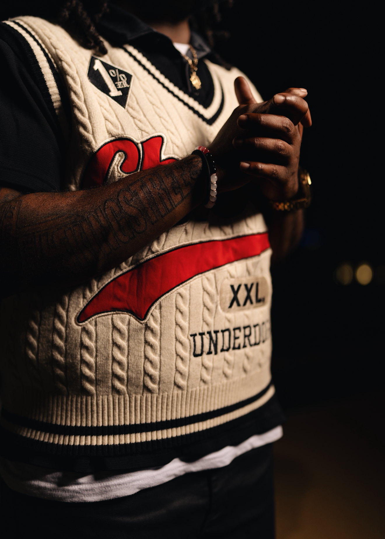 UnderDog Cable Knit Vest - Coming Soon