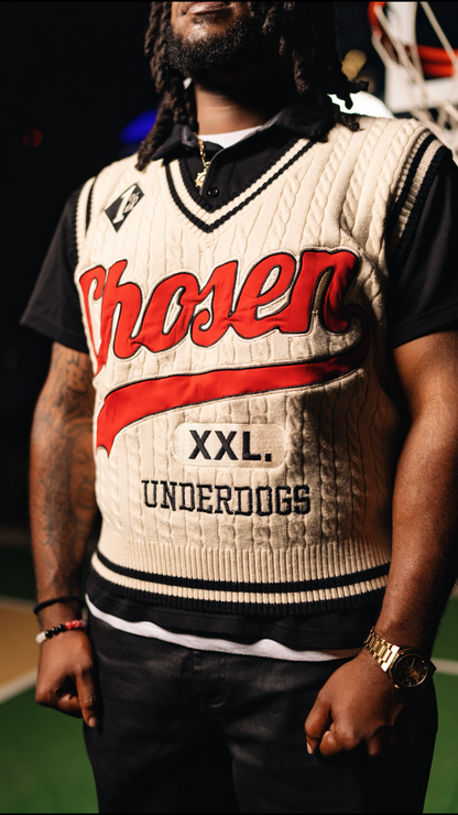 UnderDog Cable Knit Vest - Coming Soon