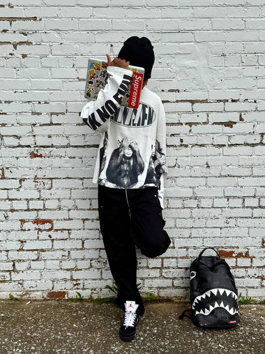 NO EVIL WAFFLE KNIT THERMAL
